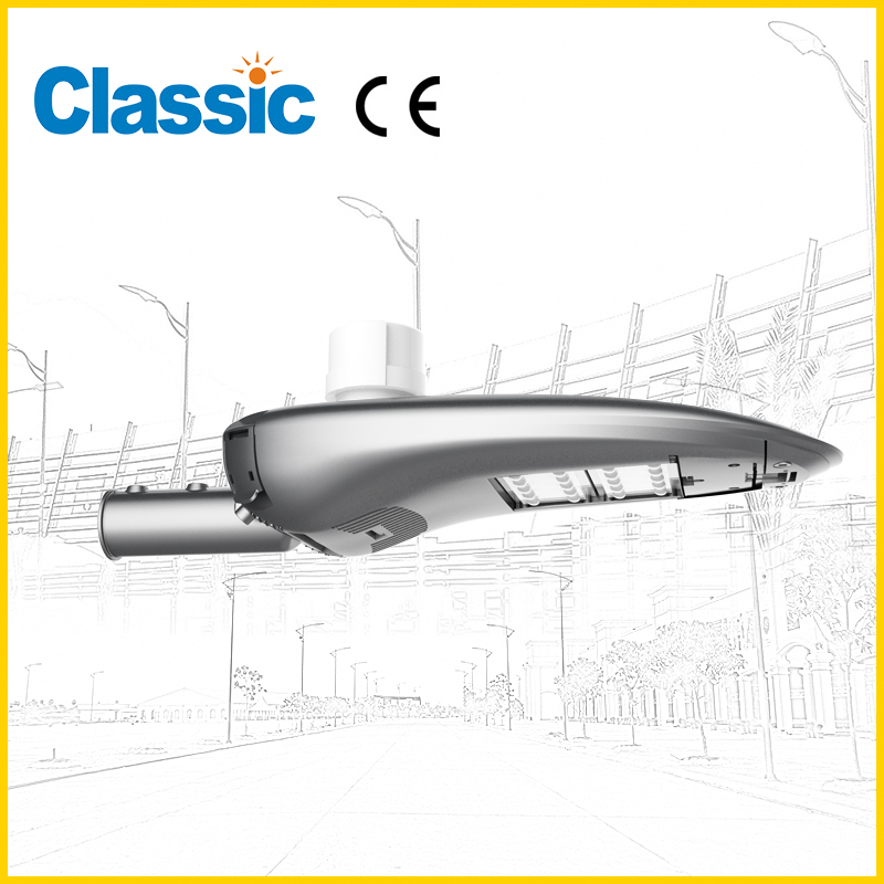JD-1051A badan aluminium die-cast intensiti tinggi 25W/50W Lampu jalan yang dipimpin